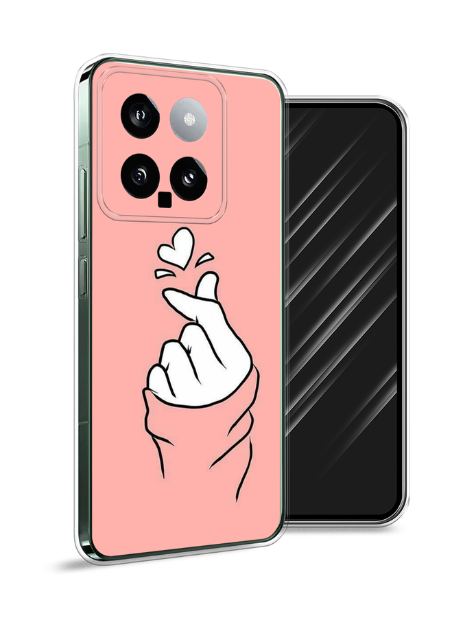 

Чехол Awog на Xiaomi 14 "Любовь-щелк", Оранжевый, 320350-1