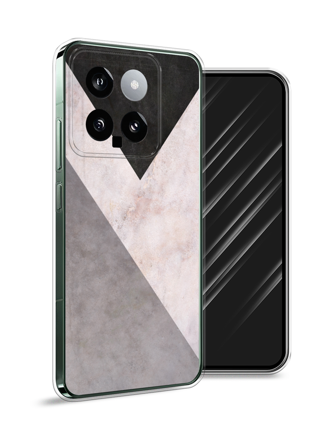 

Чехол Awog на Xiaomi 14 "Геометричный мрамор", Бежевый, 320350-1