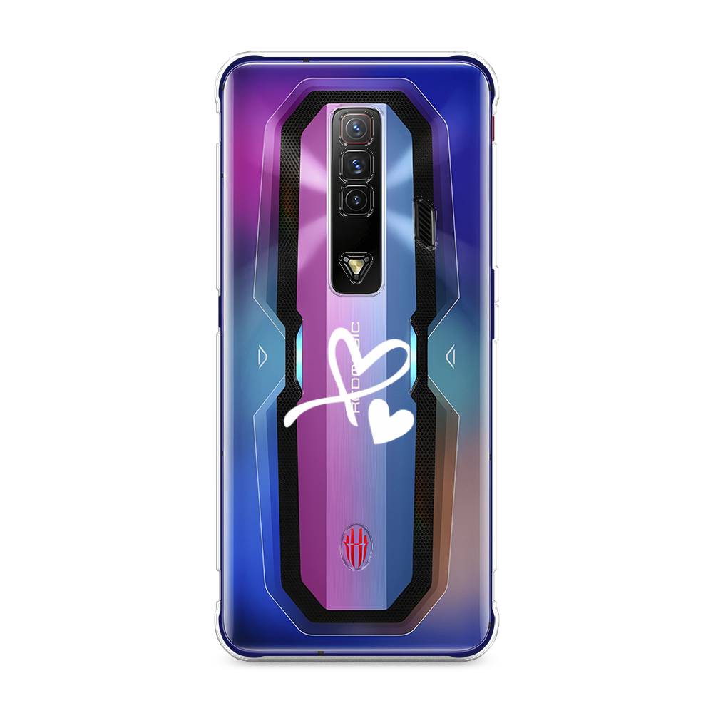 

Чехол Awog на ZTE Nubia Red Magic 7 / ЗТЕ Нубиа Ред Мэджик 7 "Сердечко минимализм", Разноцветный, 135950-6