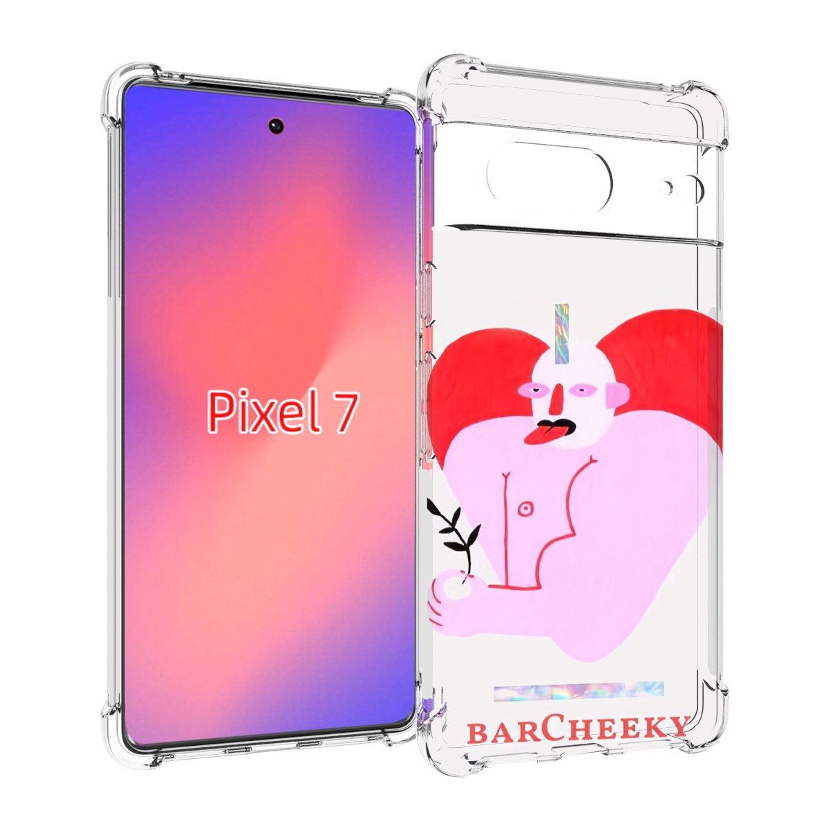 

Чехол Mypads Силач В Сердце Женский Для Google Pixel 7, Прозрачный, Tocco