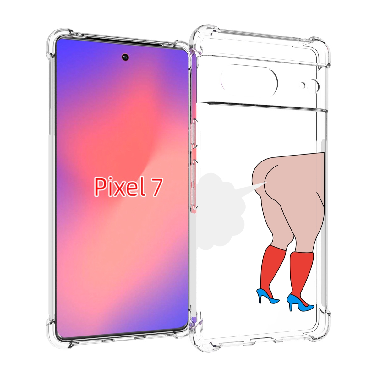 

Чехол Mypads Смешная-Ситуация Детский Для Google Pixel 7, Прозрачный, Tocco