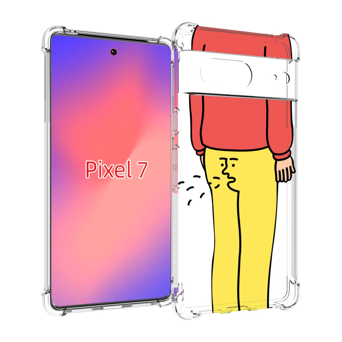 

Чехол Mypads Смешной-Мужчина Для Google Pixel 7, Прозрачный, Tocco