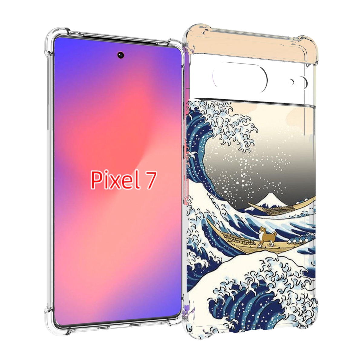 

Чехол Mypads Собаки-На-Плоту Для Google Pixel 7, Прозрачный, Tocco