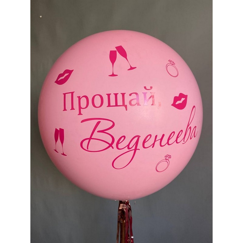 

Шар с гелием №212 Девичник, розовый, Разноцветный, 212
