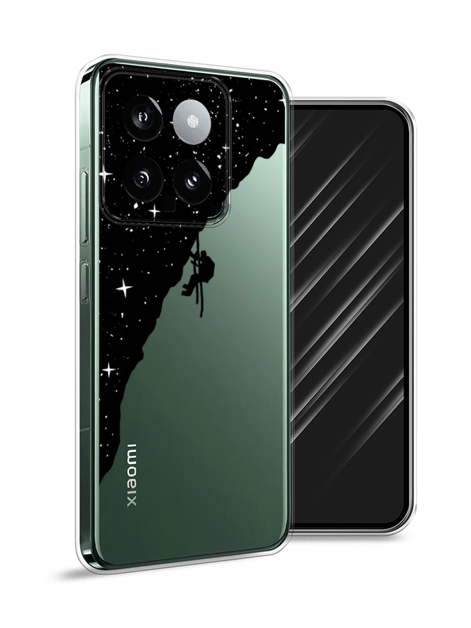 

Чехол Awog на Xiaomi 14 "Скалолаз в космосе", Черный;белый;бежевый, 320350-1