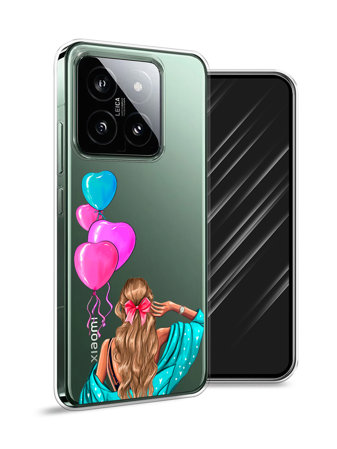 

Чехол Awog на Xiaomi 14 "День Рождения", Голубой;розовый;бежевый, 320350-1