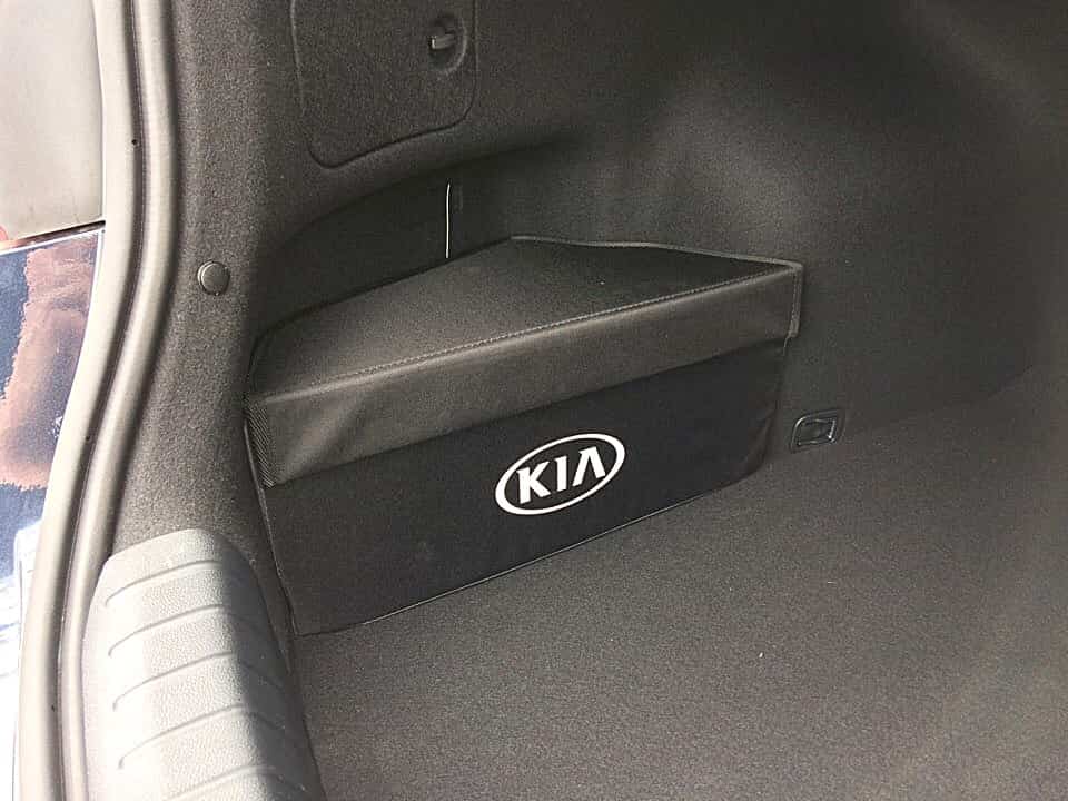 

Органайзер в багажник Автостиль Левый для Kia Optima 2015 2018, Черный, Kia Optima