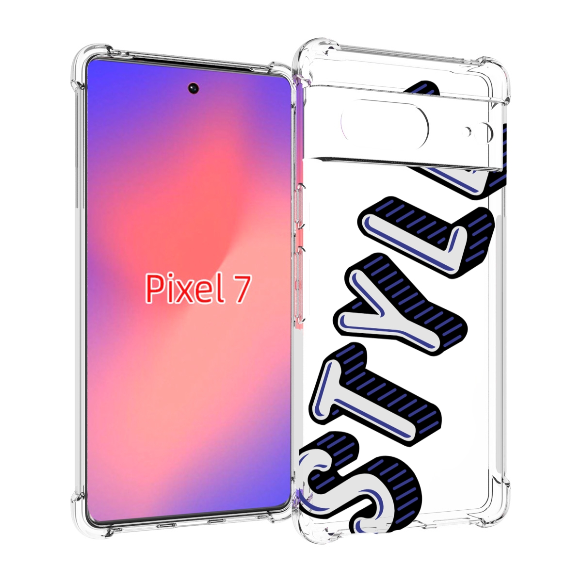 

Чехол Mypads Стиль Для Google Pixel 7, Прозрачный, Tocco