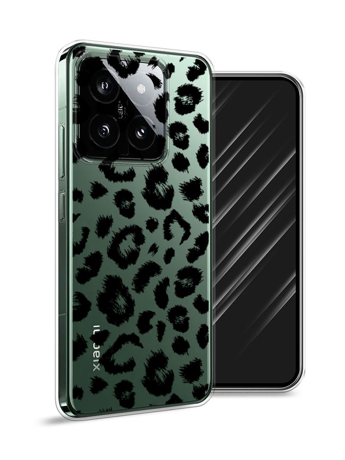 

Чехол Awog на Xiaomi 14 "Окрас леопарда фон", Черный, 320350-1