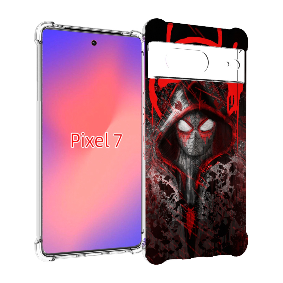 

Чехол Mypads Страшный Человек Паук Мужской Для Google Pixel 7, Прозрачный, Tocco