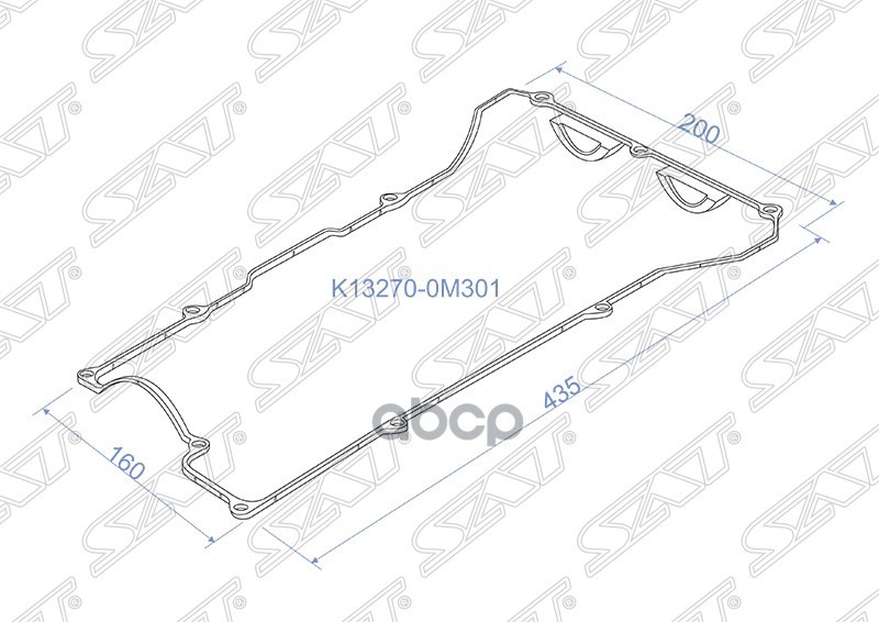 Прокладка Клапанной Крышки Ns Ga13De, Ga15De, 91- B14/N15, Y10 Sat K13270-0M301