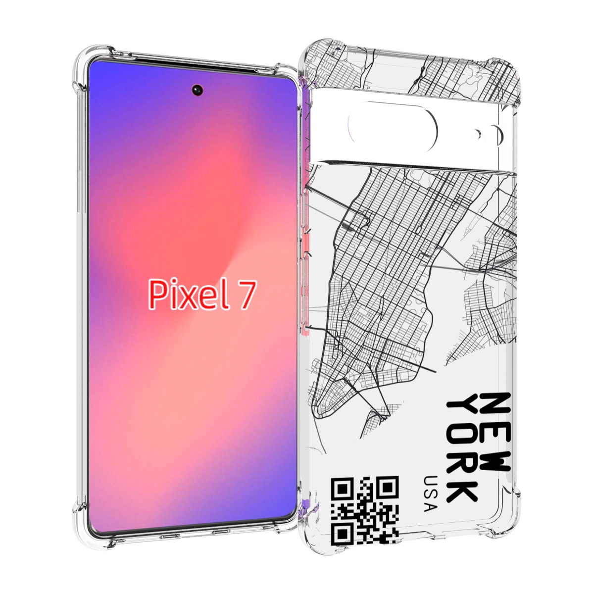 

Чехол Mypads Схема-Нью-Йорк Для Google Pixel 7, Прозрачный, Tocco