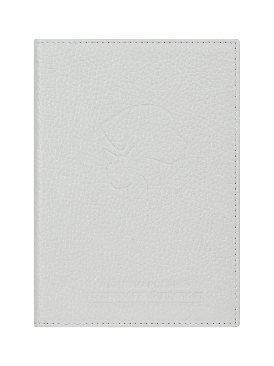 Обложка на ветеринарный паспорт Dimanche 8215/22/88 белый, розовый