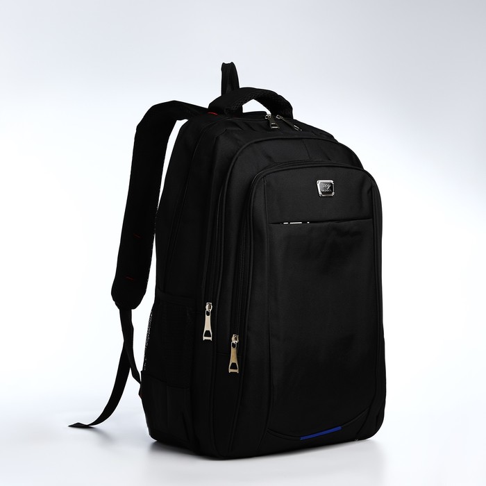 

Рюкзак мужской NoBrand 9873409 черный, 47х30х15 см, 9873409