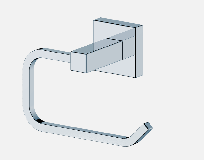 Держатель для туалетной бумаги открытый Cary chrome steel DC8903-3CR / Хром