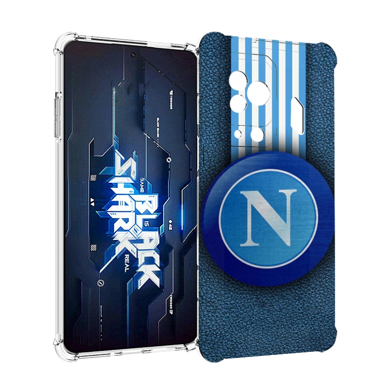 

Чехол MyPads фк наполи мужской для Xiaomi Black Shark 5 Pro, Прозрачный, Tocco