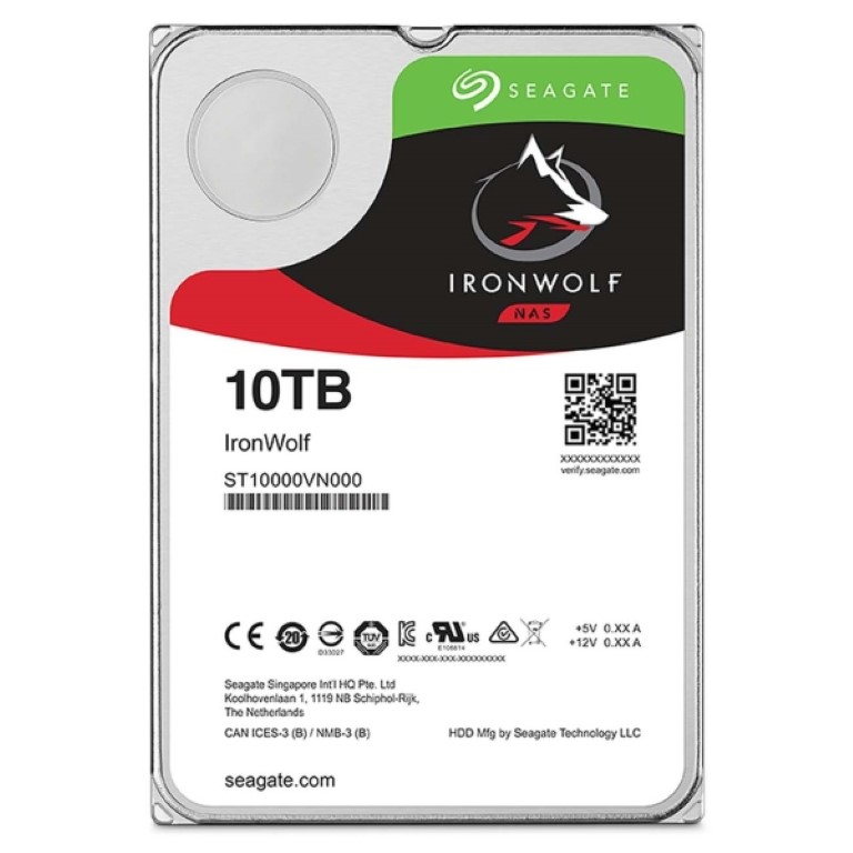 

Жесткий диск Seagate IronWolf 10 ТБ (ST10000VN0008), IronWolf