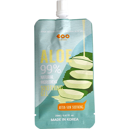 

Гель после загара DEARBOO Aloe Vera 99%, 20 мл