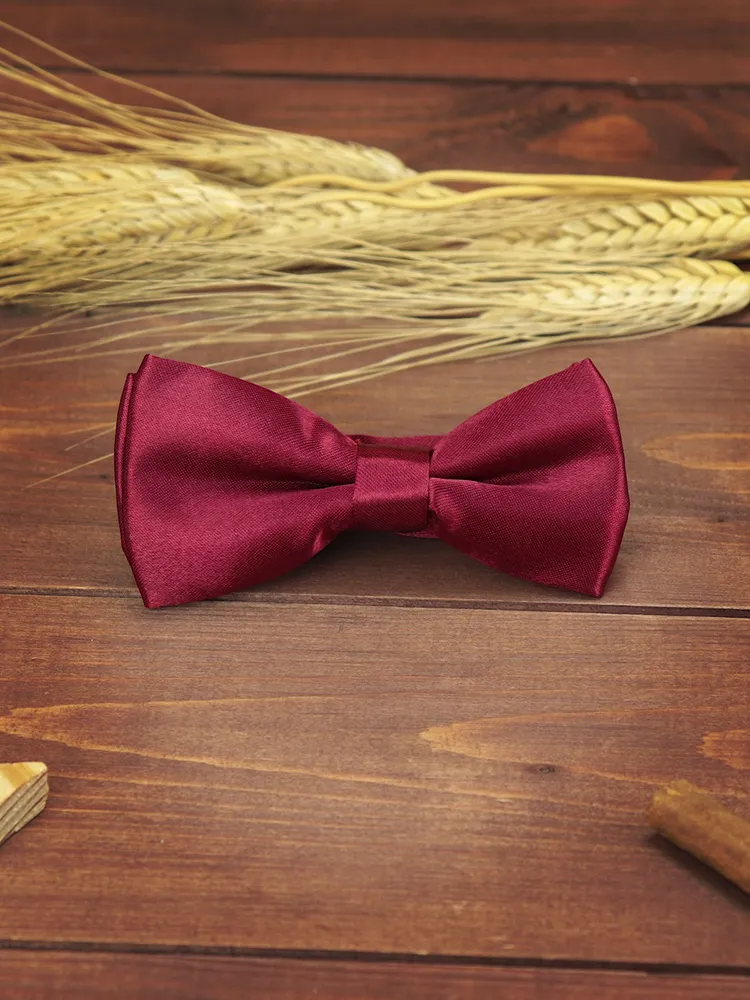 Детский галстук-бабочка 2beMan MGB097 вишневый галстук детский красный