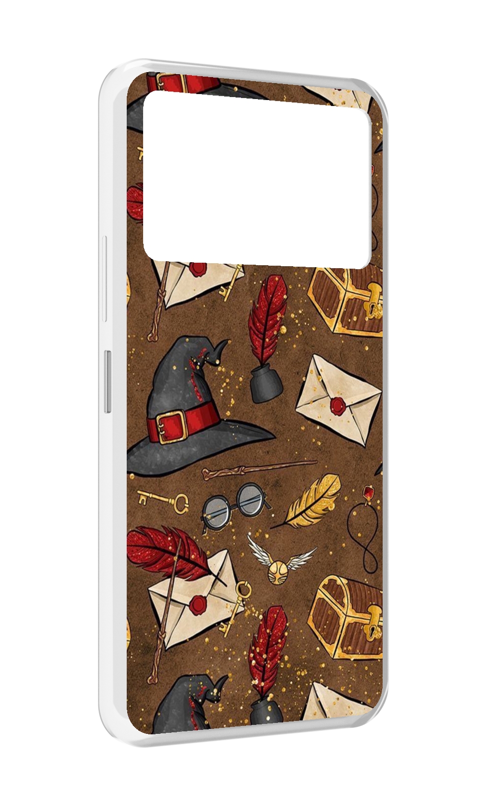 

Чехол MyPads гарри-поттер-вайб для Infinix NOTE 12 VIP (X672), Прозрачный, Tocco