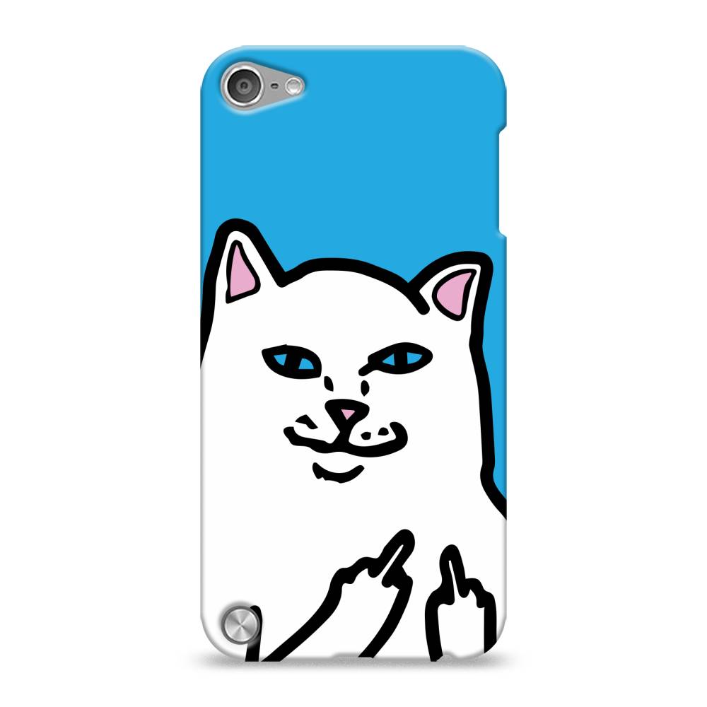 

Пластиковый чехол "Кот жесть" на Apple iPod Touch, 11120-7