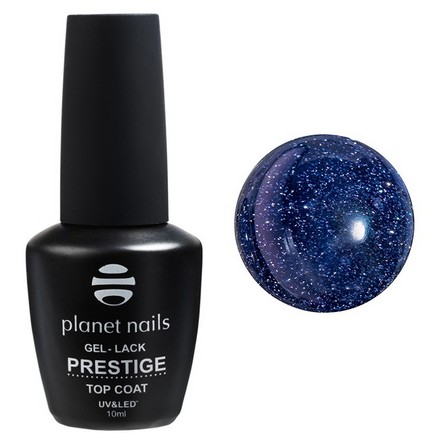 фото Топ planet nails prestige graphit reflection, 10 мл