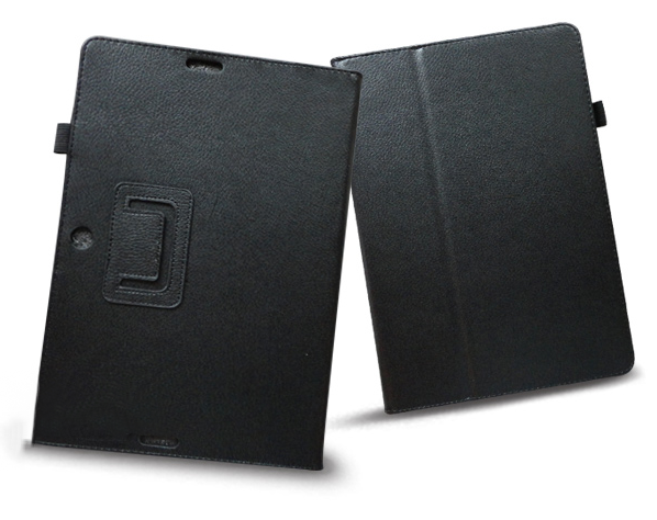 

Защитный чехол-обложка с подставкой для Asus MeMo Pad FHD 10 ME302/ME302KL черный кожаный