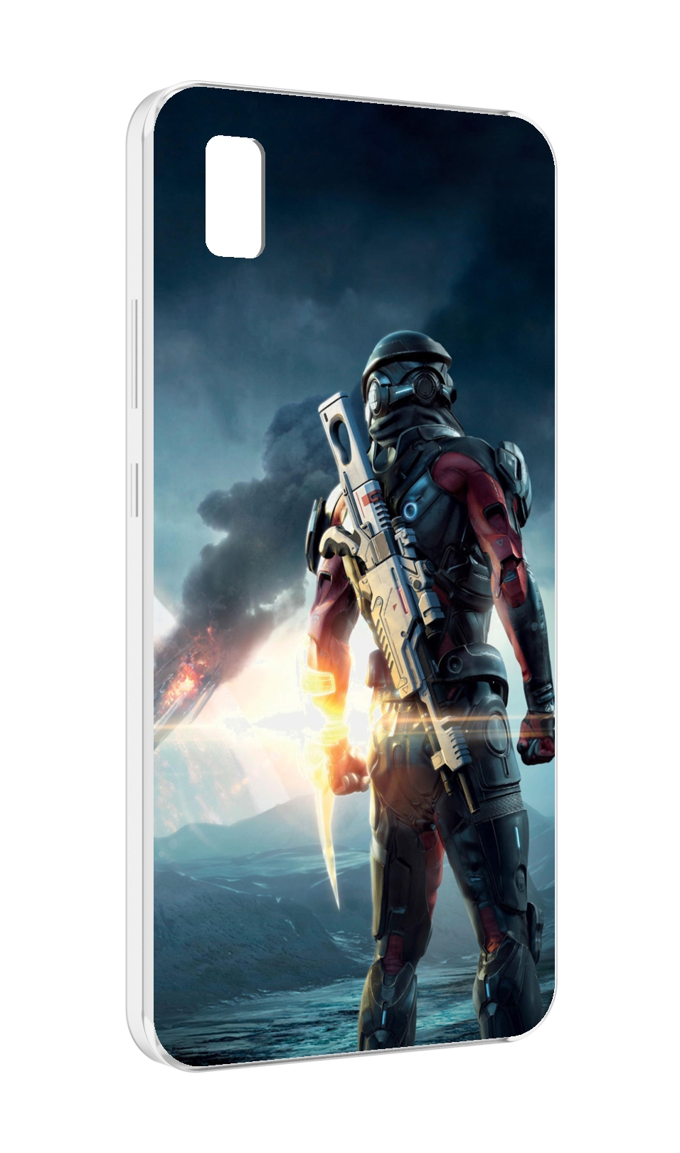 

Чехол MyPads Mass Effect Andromeda Ryder для ZTE BLADE L210, Прозрачный, Tocco