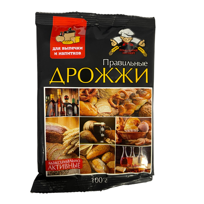 

Дрожжи Домашний эксперт "Правильные дрожжи" 100 гр