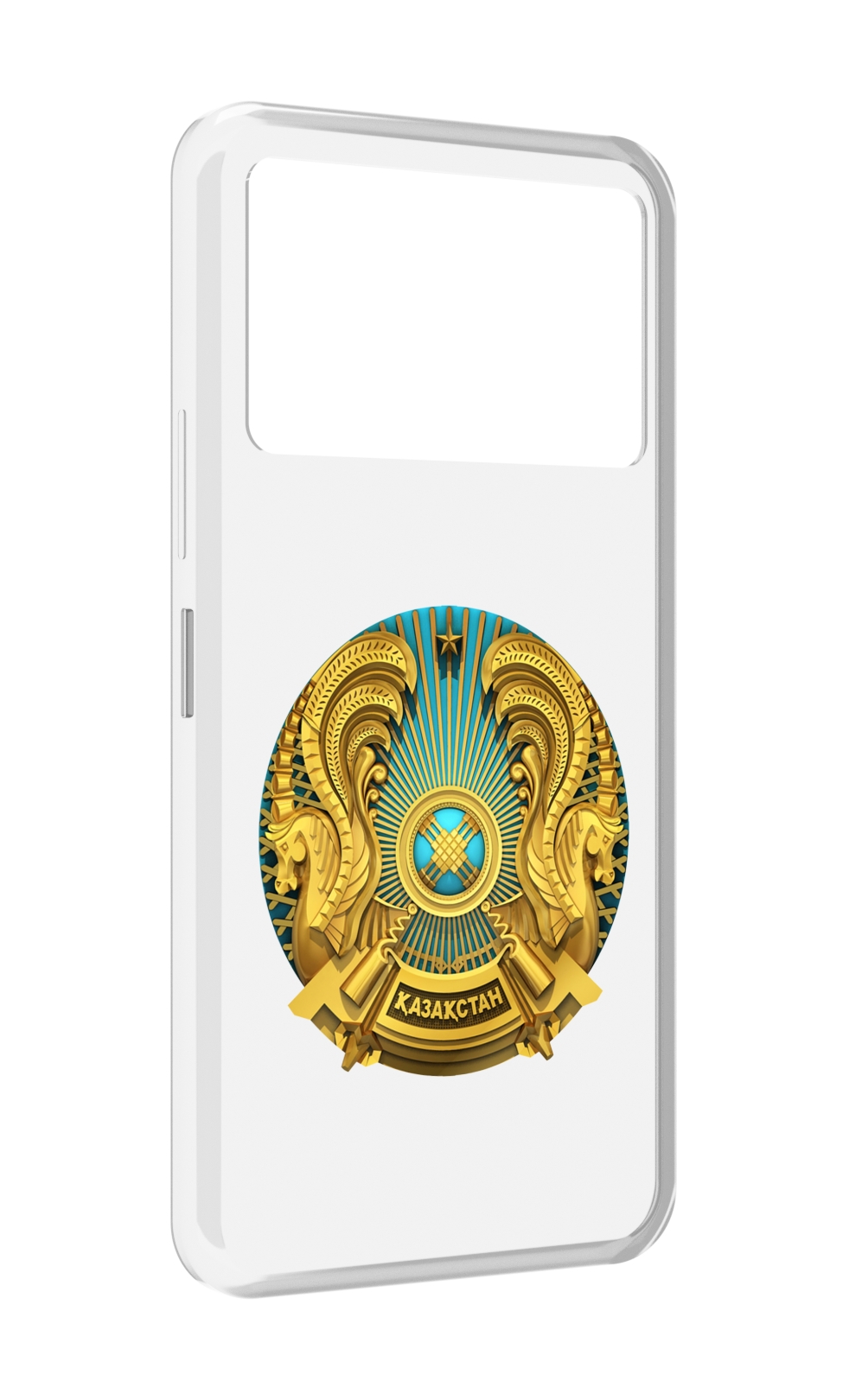 

Чехол MyPads герб-казахстана для Infinix NOTE 12 VIP (X672), Прозрачный, Tocco