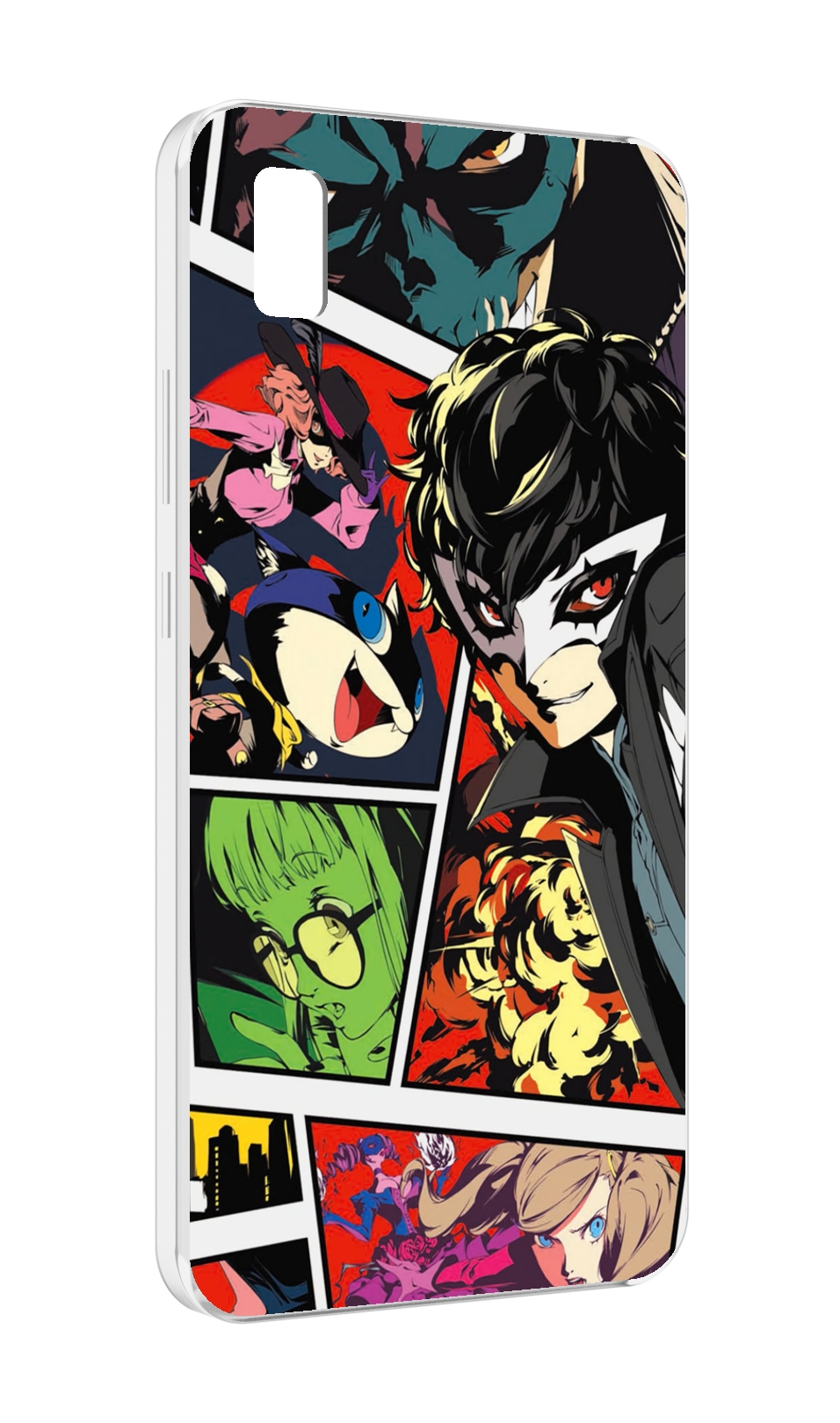 

Чехол MyPads Persona 5 art для ZTE BLADE L210, Прозрачный, Tocco