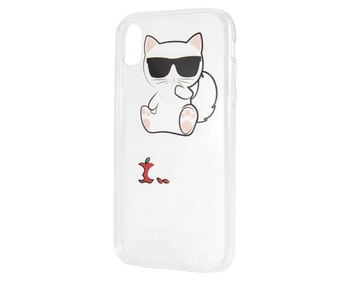 фото Чехол karl lagerfeld choupette fun apple hard clear для iphone xr