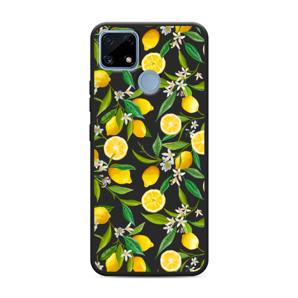 

Чехол Awog на Realme C25/C25s "Сочные лимоны", Разноцветный, 256952-1
