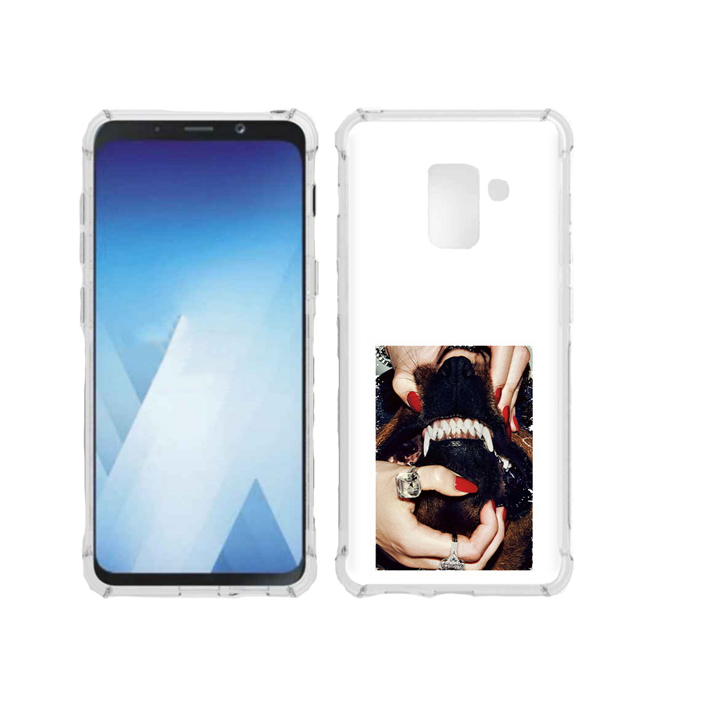 

Чехол MyPads Tocco для Samsung Galaxy A5 (2018) маникюр (PT95317.573.457), Прозрачный, Tocco