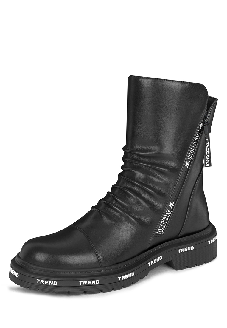 

Полусапоги женские T.Taccardi JX21W-79-26 черные 39 RU, Черный, JX21W-79-26
