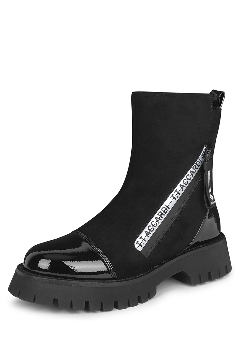 

Полусапоги женские T.Taccardi JX21W-18-2A черные 37 RU, Черный, JX21W-18-2A