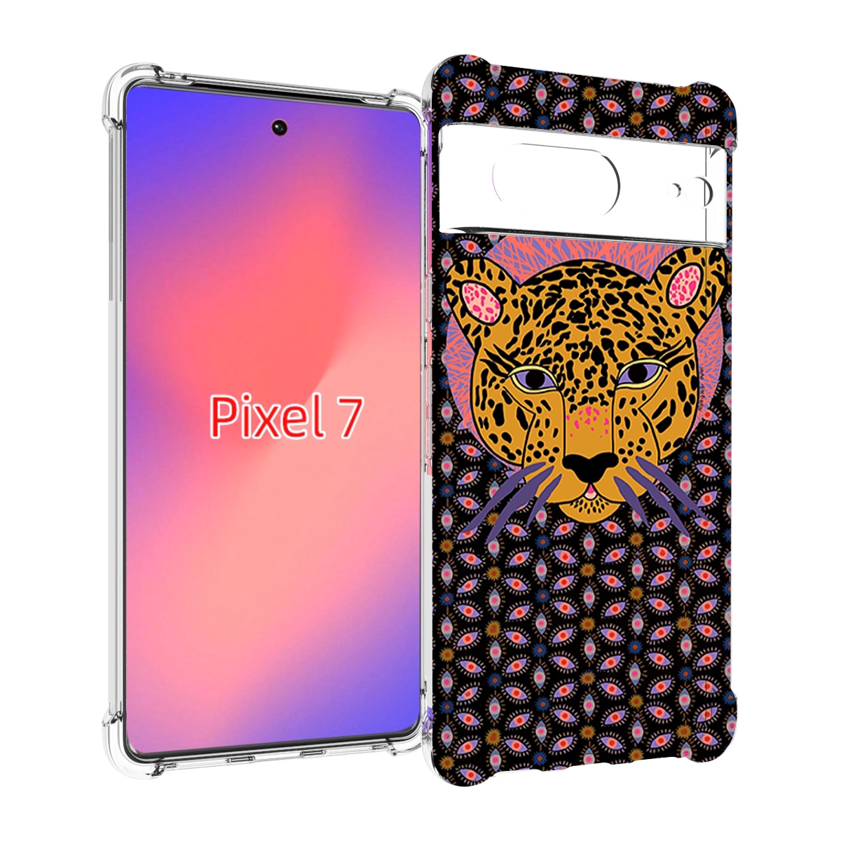 

Чехол Mypads Тигр-В-Глазах Для Google Pixel 7, Прозрачный, Tocco