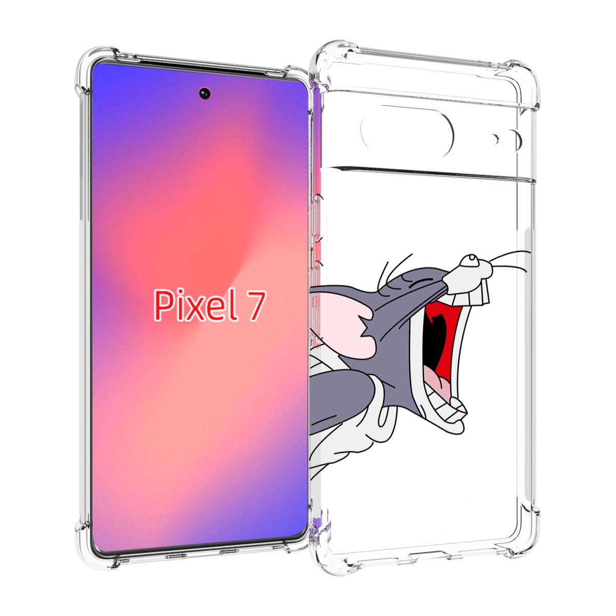 

Чехол Mypads Том-Голодный Для Google Pixel 7, Прозрачный, Tocco