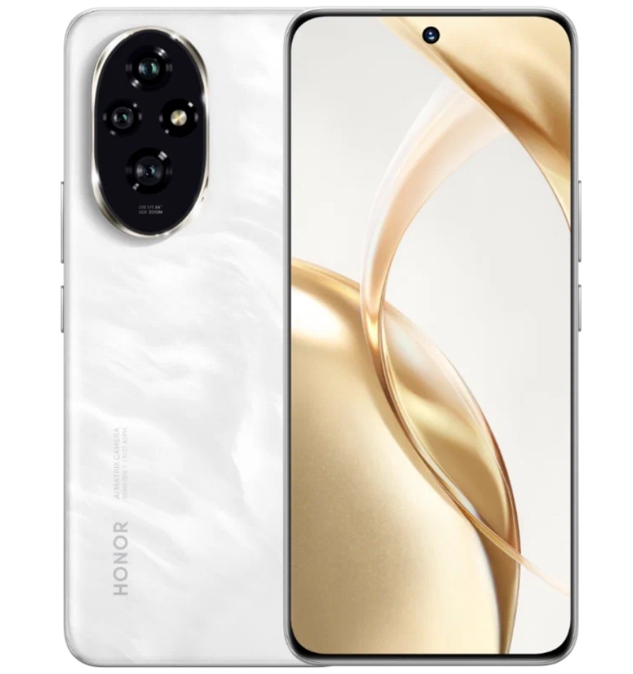 

Смартфон Honor 200 12/512GB Moonlight White (ELI-NX9) Global, 200