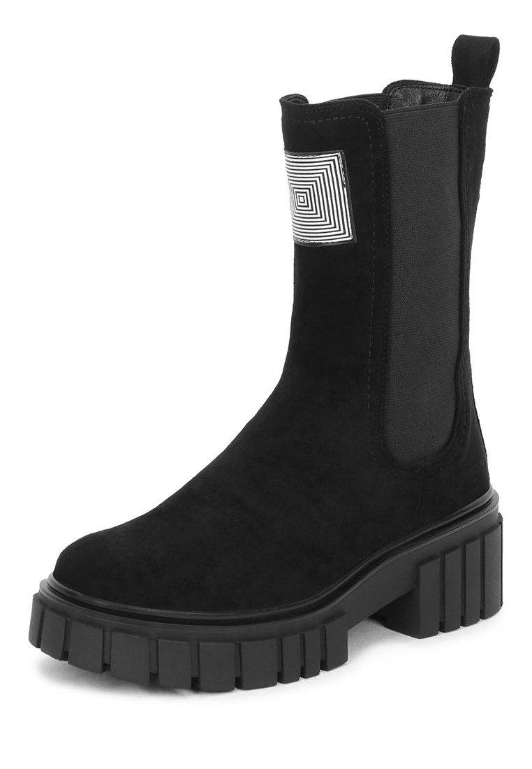 фото Полусапоги женские t.taccardi yyq21aw-56b черные 39 ru