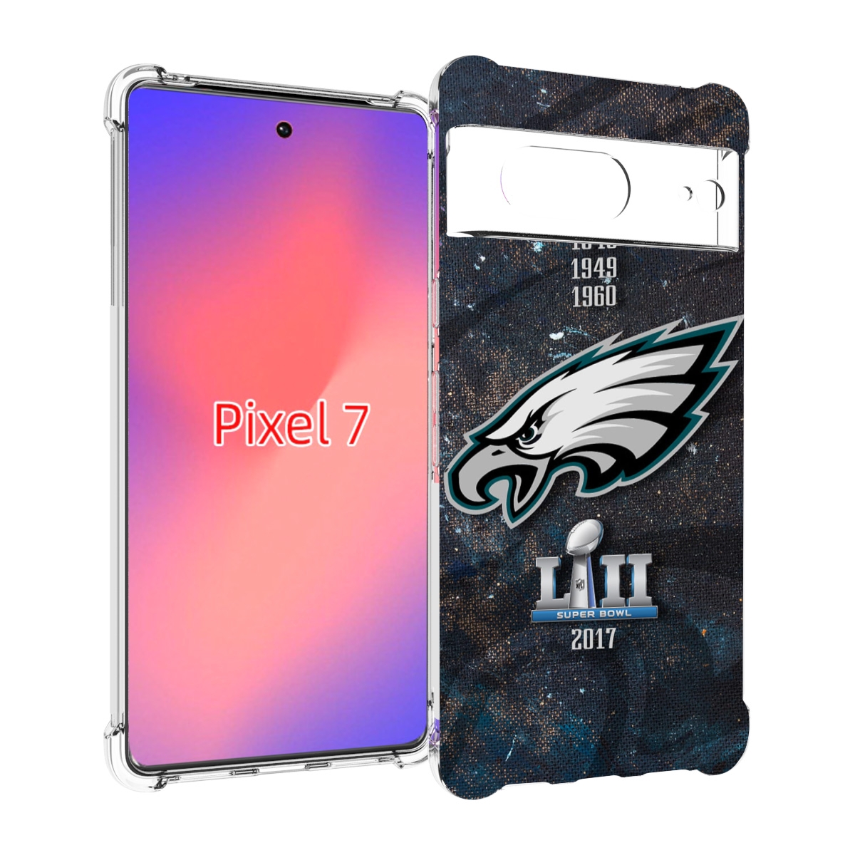 

Чехол Mypads Филадельвия Иглс Регби Мужской Для Google Pixel 7, Прозрачный, Tocco