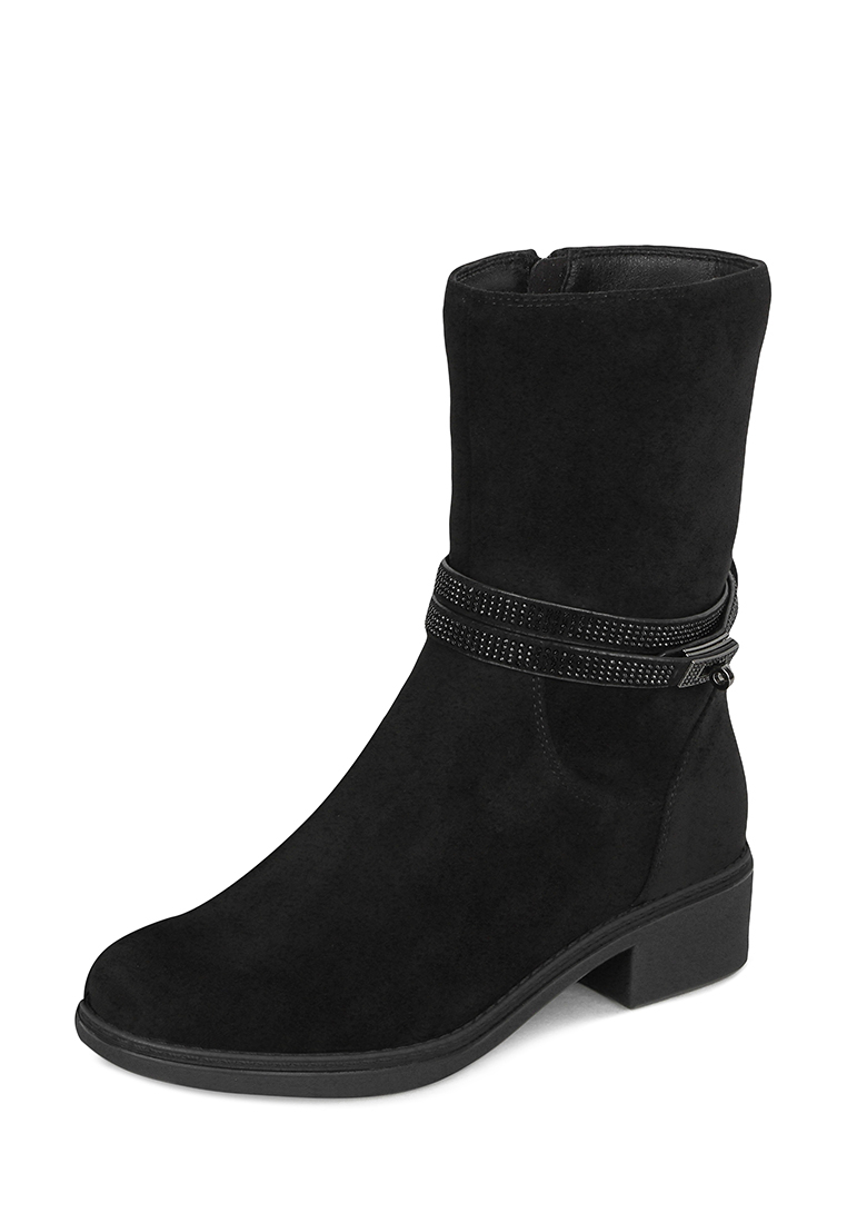 

Полусапоги женские T.Taccardi JX21W-601-1C черные 37 RU, Черный, JX21W-601-1C