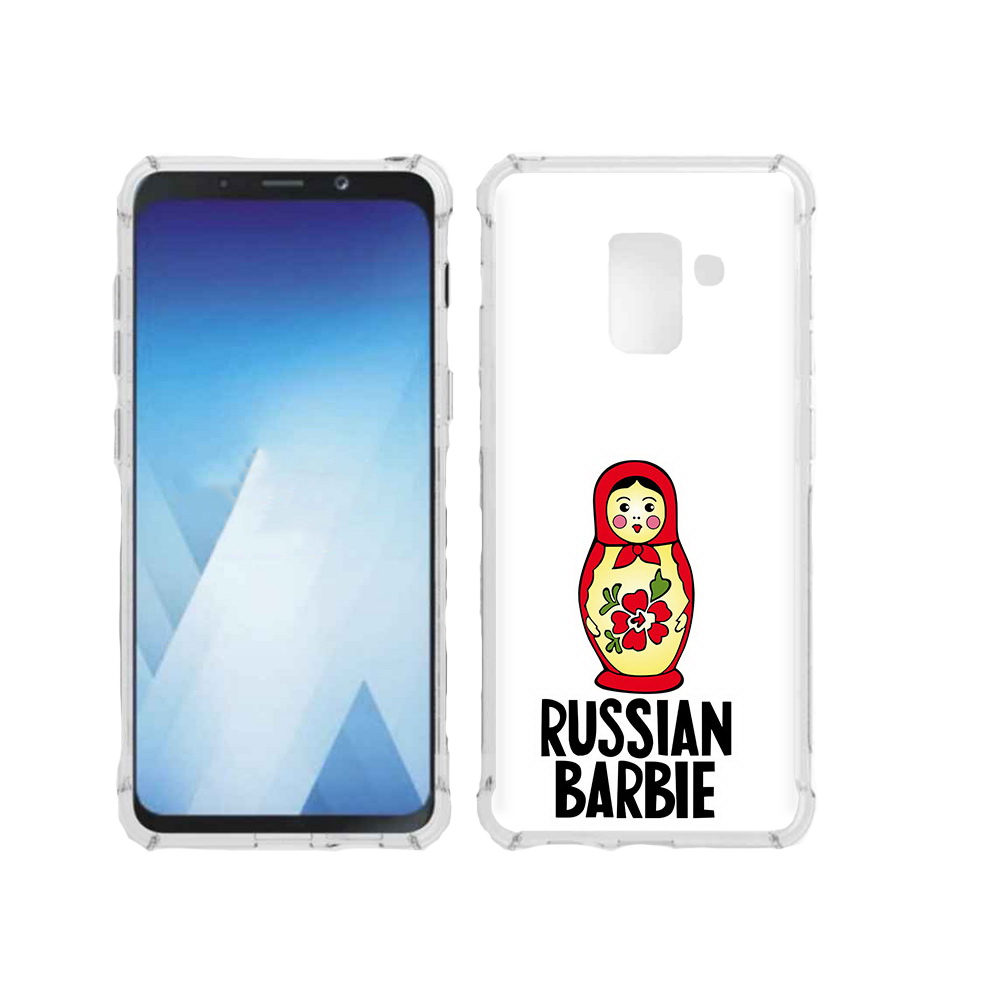 

Чехол MyPads Tocco для Samsung Galaxy A5 (2018) матрешка (PT95317.573.459), Прозрачный, Tocco