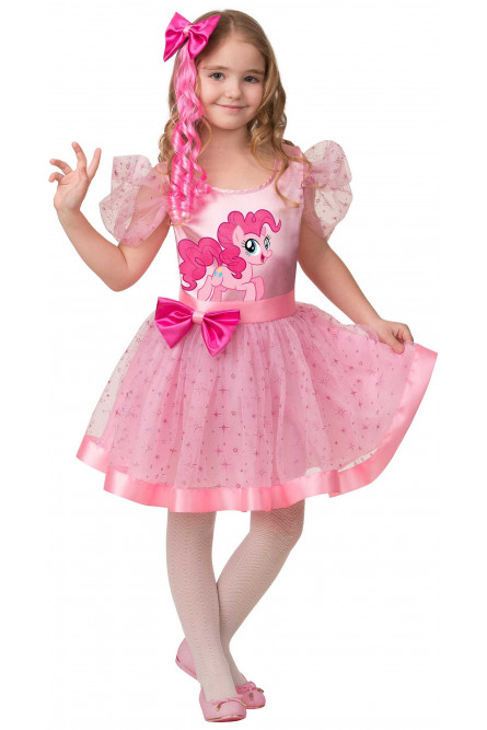 

Детский костюм Пинки Пай из My Little Pony 104, Розовый, 5643302