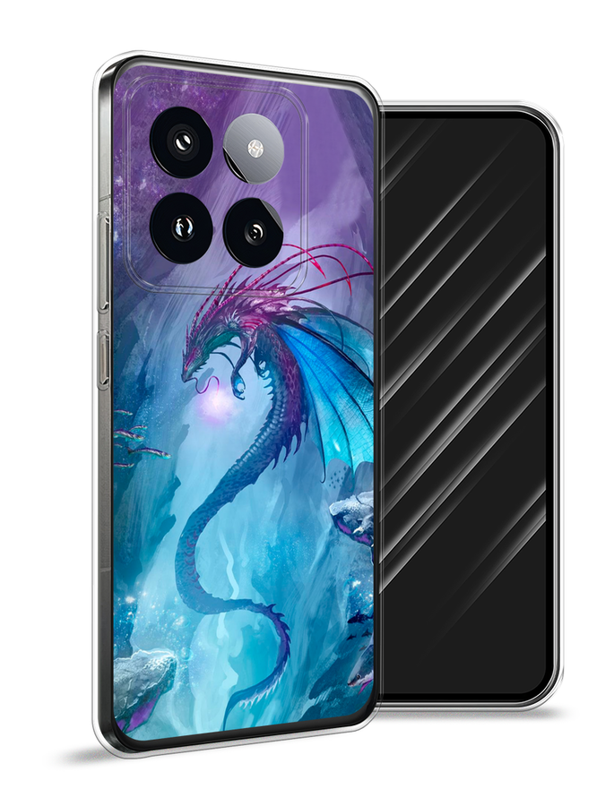 

Чехол Awog на Xiaomi 14 Pro "Водный дракон", Голубой;фиолетовый;синий, 320450-1
