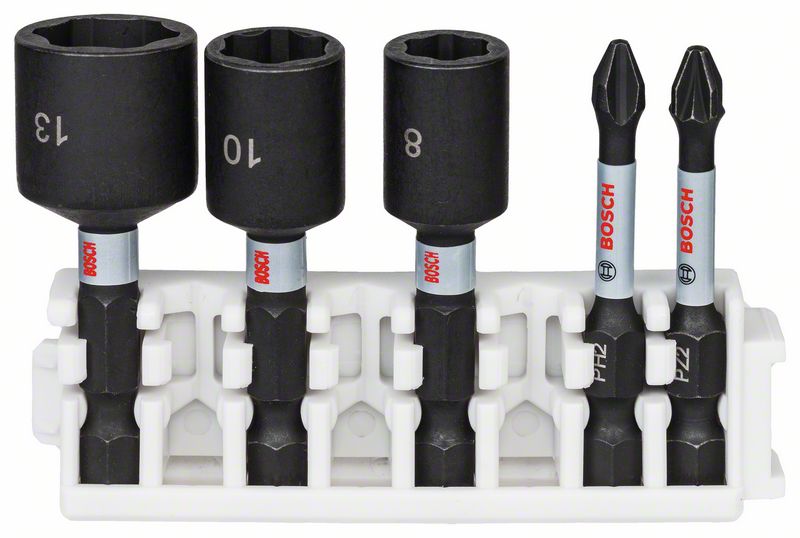 

Набор торцевых головок и ударных бит Bosch 5 шт 2608522350
