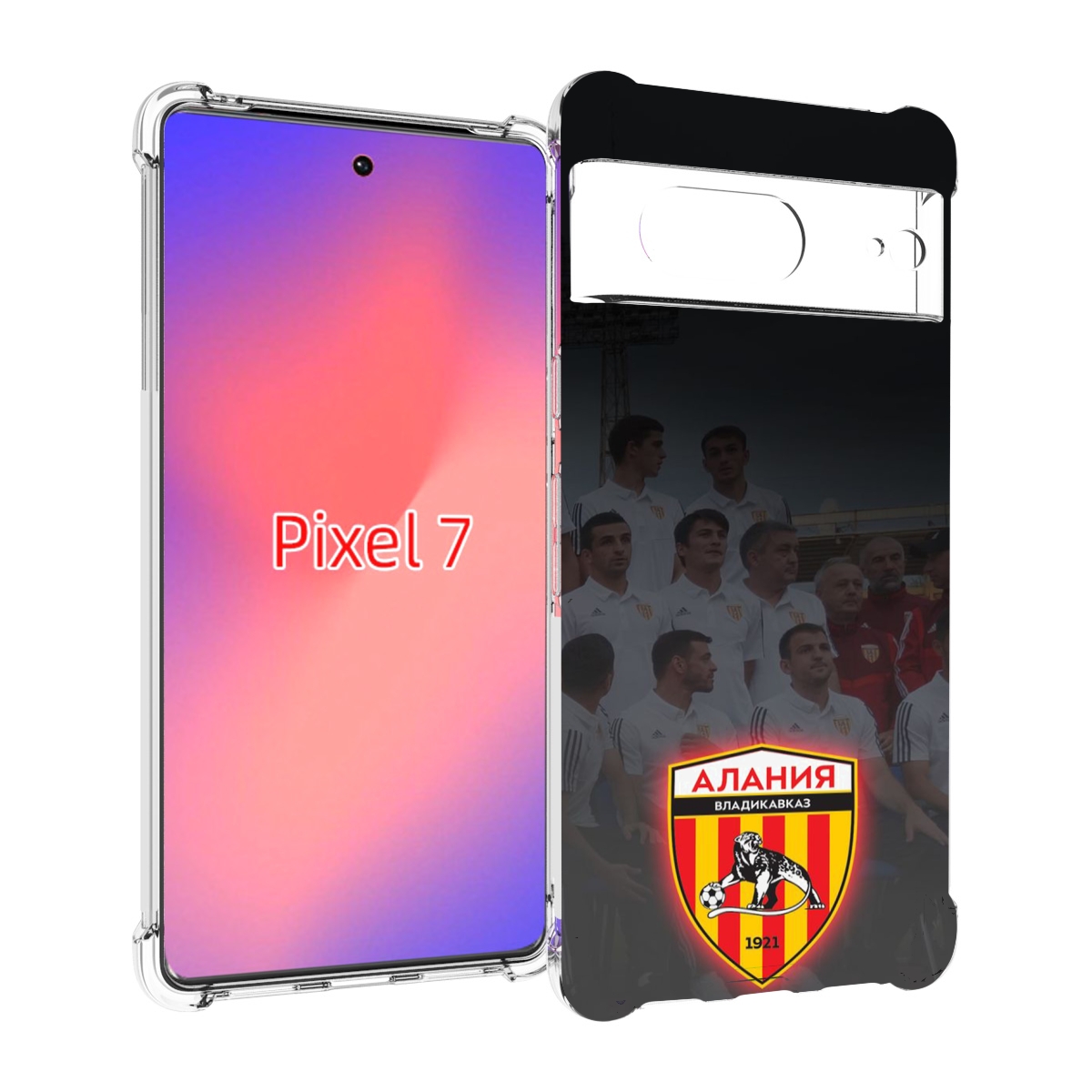 

Чехол Mypads Фк Алания Владикавказ Мужской Для Google Pixel 7, Прозрачный, Tocco