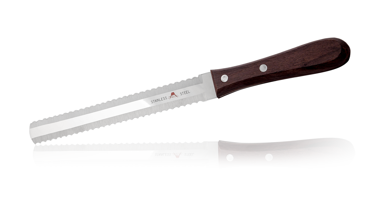 фото Нож кухонный для замороженной пищи fuji cutlery fg-3400; лезвие 19 см; сталь мо-v; япония