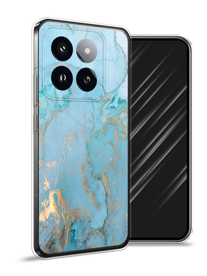

Чехол Awog на Xiaomi 14 Pro "Голубой мрамор рисунок", 320450-1