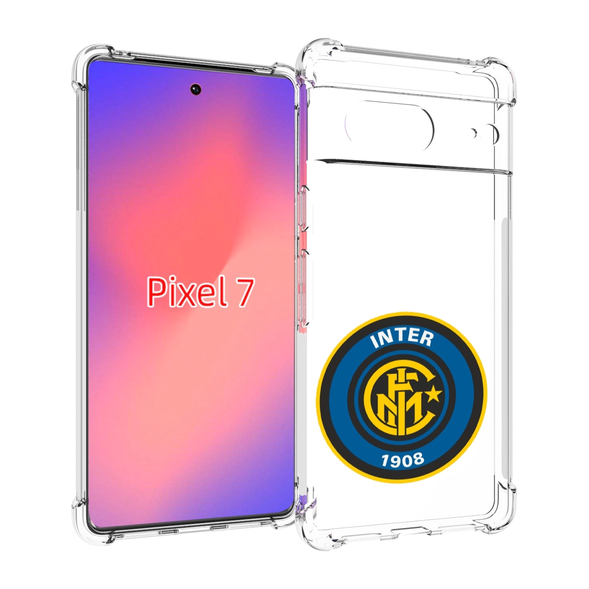

Чехол Mypads Фк Интер Мужской Для Google Pixel 7, Прозрачный, Tocco
